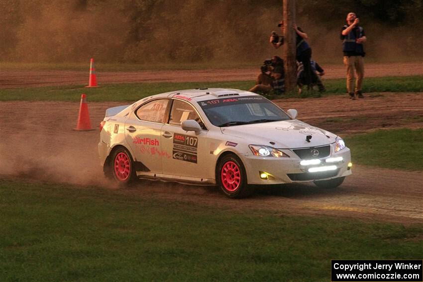 Richo Healey / Michelle Miller Lexus IS350 on SS2, Soo Pass II.