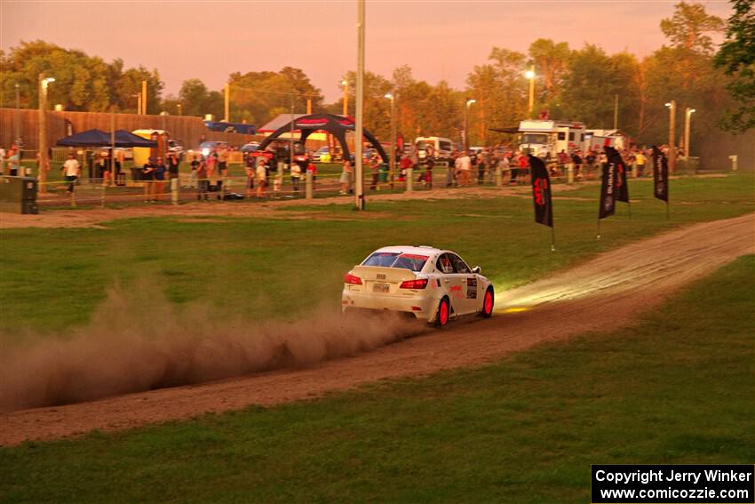 Richo Healey / Michelle Miller Lexus IS350 on SS2, Soo Pass II.