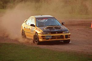 Steve Gingras / Katie Gingras Subaru Impreza on SS2, Soo Pass II.