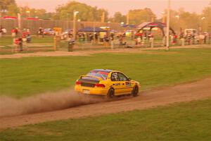 Steve Gingras / Katie Gingras Subaru Impreza on SS2, Soo Pass II.