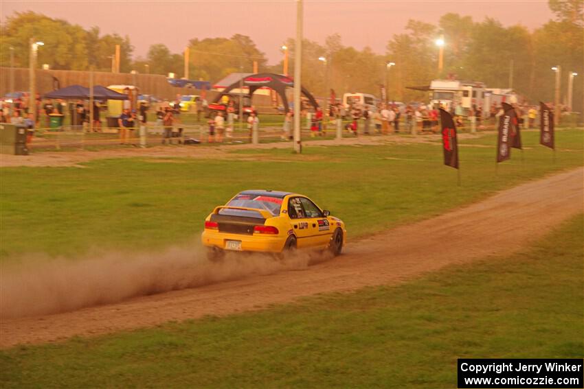 Steve Gingras / Katie Gingras Subaru Impreza on SS2, Soo Pass II.