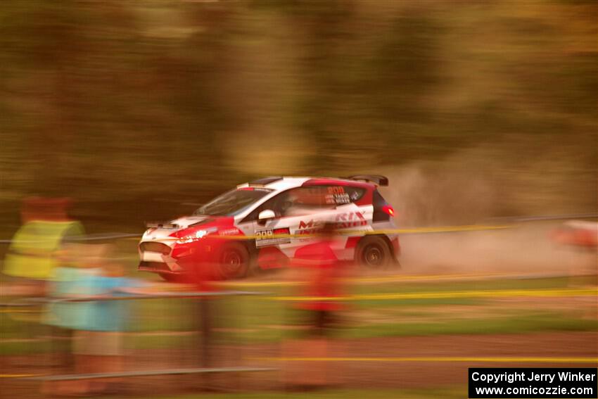 Madelyn Tabor / Sophia McKee Ford Fiesta Rally3 on SS2, Soo Pass II.