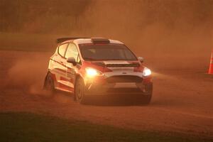 Madelyn Tabor / Sophia McKee Ford Fiesta Rally3 on SS2, Soo Pass II.