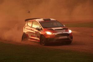 Madelyn Tabor / Sophia McKee Ford Fiesta Rally3 on SS2, Soo Pass II.