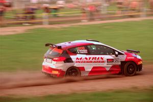 Madelyn Tabor / Sophia McKee Ford Fiesta Rally3 on SS2, Soo Pass II.