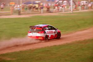 Madelyn Tabor / Sophia McKee Ford Fiesta Rally3 on SS2, Soo Pass II.