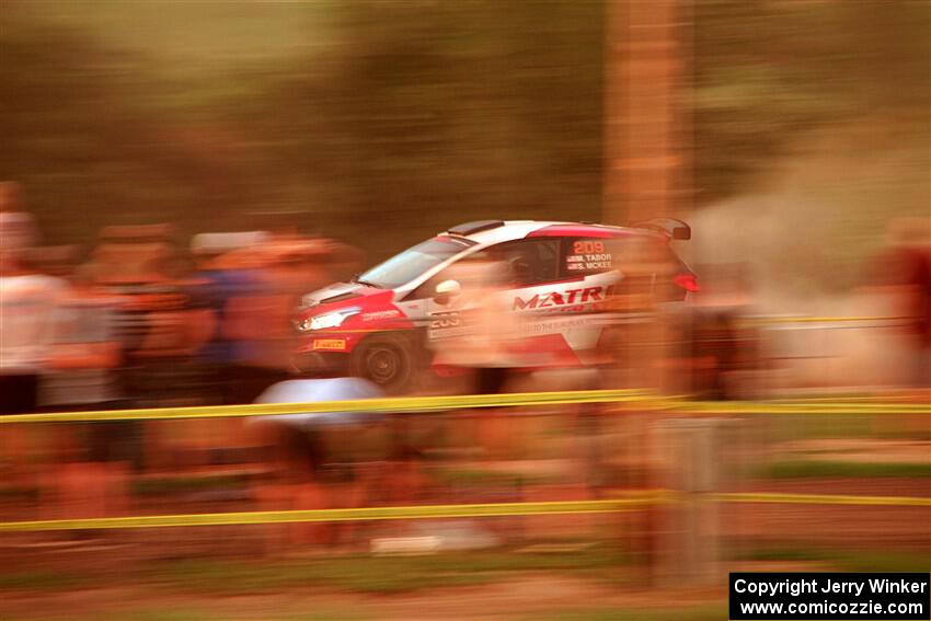 Madelyn Tabor / Sophia McKee Ford Fiesta Rally3 on SS2, Soo Pass II.