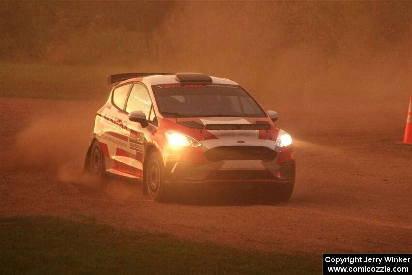 Madelyn Tabor / Sophia McKee Ford Fiesta Rally3 on SS2, Soo Pass II.