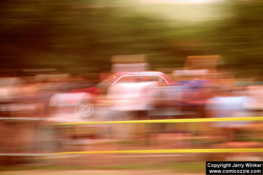 Levi Johnson / Griffin Johnson BMW 325e on SS2, Soo Pass II.