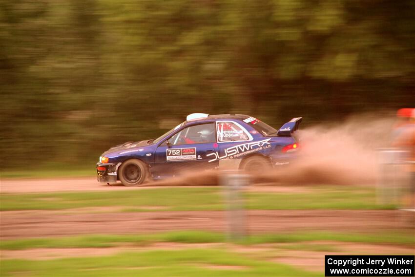 Dusty Peterke / Robert Judge Subaru Impreza on SS2, Soo Pass II.