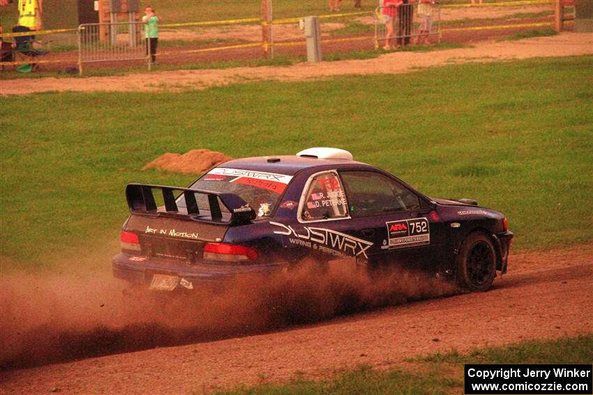 Dusty Peterke / Robert Judge Subaru Impreza on SS2, Soo Pass II.