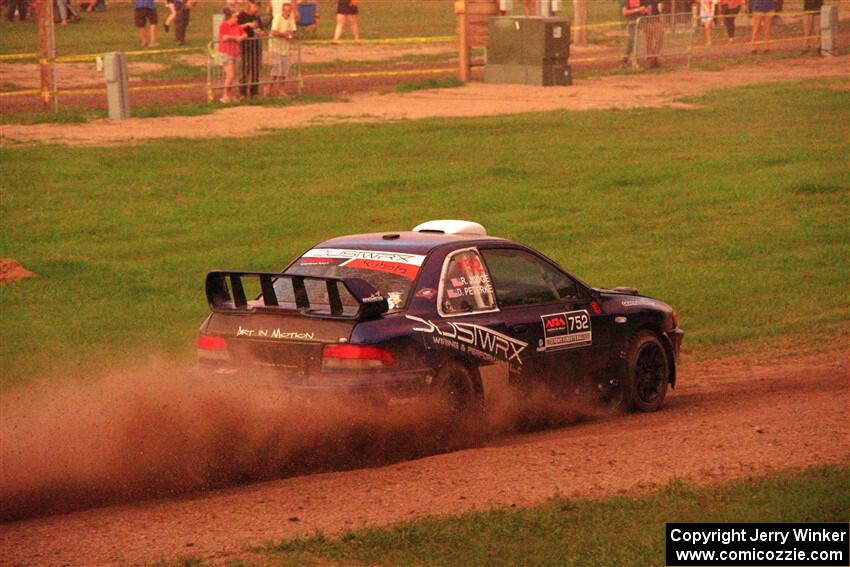 Dusty Peterke / Robert Judge Subaru Impreza on SS2, Soo Pass II.