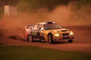 Matt Nykanen / Lars Anderson BMW 328i on SS2, Soo Pass II.