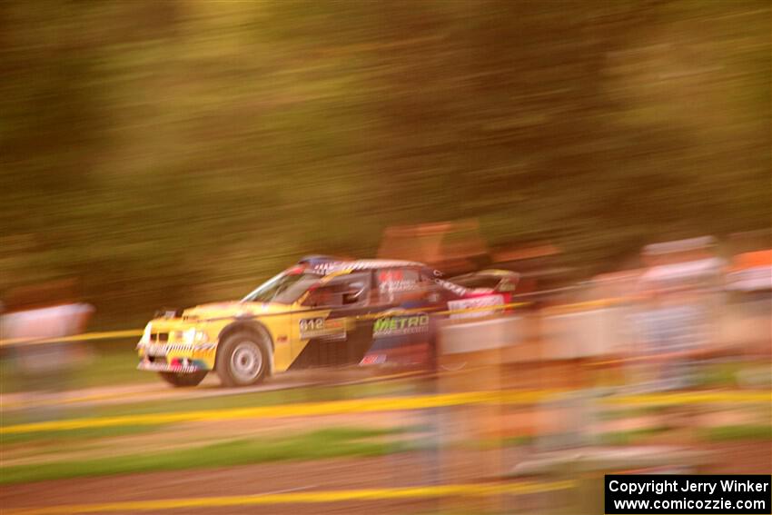 Matt Nykanen / Lars Anderson BMW 328i on SS2, Soo Pass II.