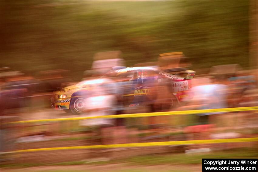 Matt Nykanen / Lars Anderson BMW 328i on SS2, Soo Pass II.