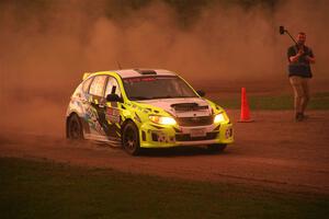 Vincent Trudel / Glen Ray Subaru WRX STi on SS2, Soo Pass II.