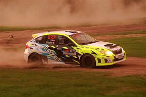 Vincent Trudel / Glen Ray Subaru WRX STi on SS2, Soo Pass II.