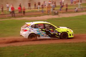 Vincent Trudel / Glen Ray Subaru WRX STi on SS2, Soo Pass II.