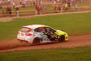 Vincent Trudel / Glen Ray Subaru WRX STi on SS2, Soo Pass II.