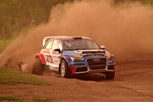 Roberto Yglesias / David Ma Audi A1 Maxx Rally on SS2, Soo Pass II.
