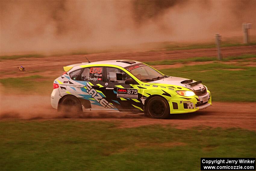 Vincent Trudel / Glen Ray Subaru WRX STi on SS2, Soo Pass II.