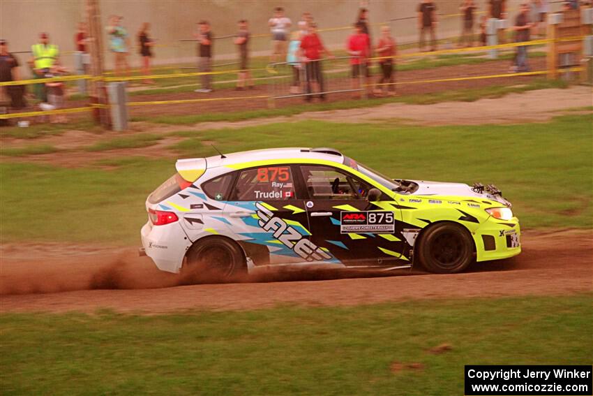 Vincent Trudel / Glen Ray Subaru WRX STi on SS2, Soo Pass II.