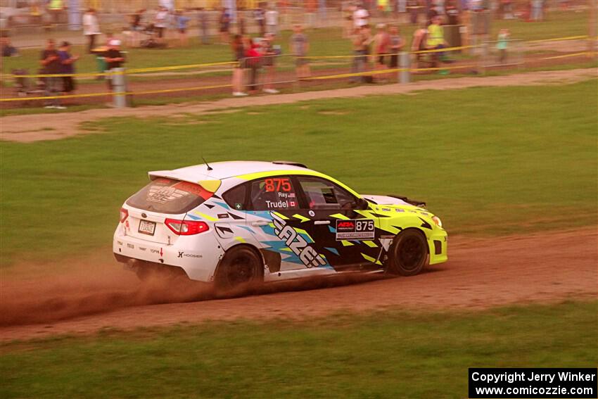 Vincent Trudel / Glen Ray Subaru WRX STi on SS2, Soo Pass II.