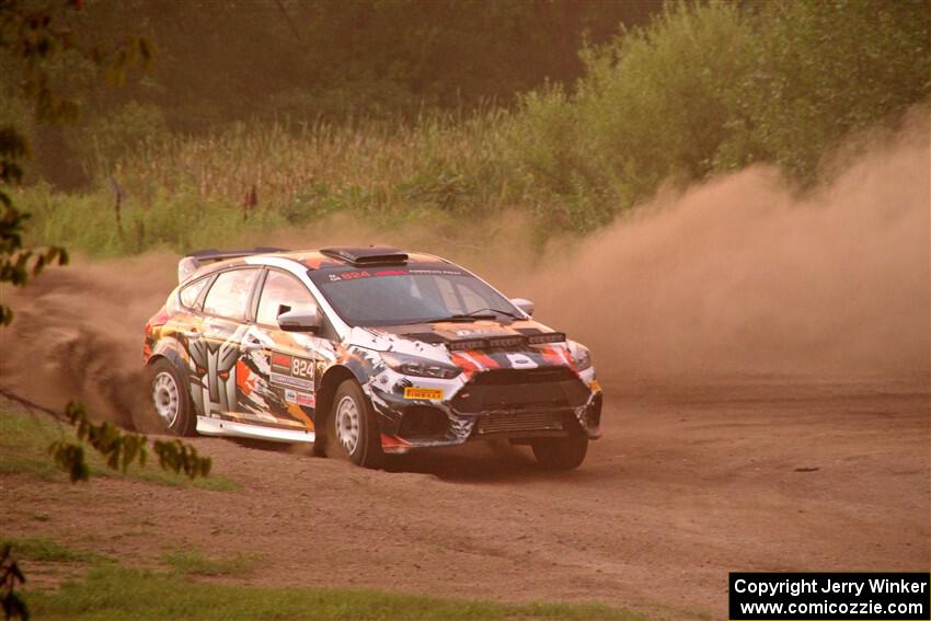 Cameron Steely / Steve Harrell Ford Focus RS on SS2, Soo Pass II.