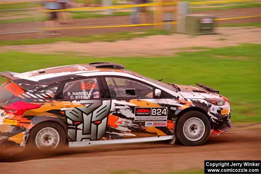 Cameron Steely / Steve Harrell Ford Focus RS on SS2, Soo Pass II.