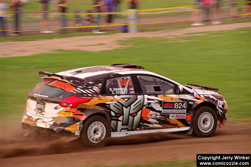 Cameron Steely / Steve Harrell Ford Focus RS on SS2, Soo Pass II.