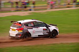 Georgie Megennis / Michael Szewczyk Ford Fiesta Rally3 on SS2, Soo Pass II.