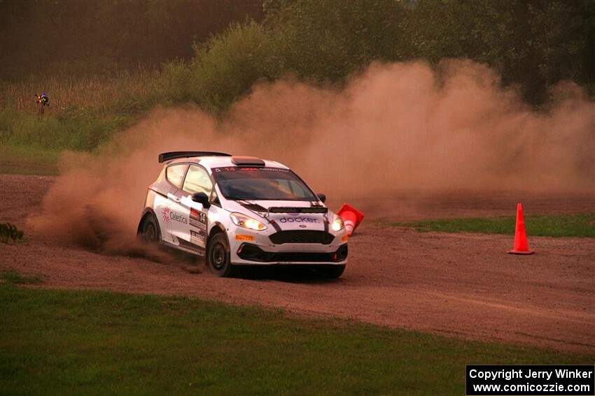 Georgie Megennis / Michael Szewczyk Ford Fiesta Rally3 on SS2, Soo Pass II.