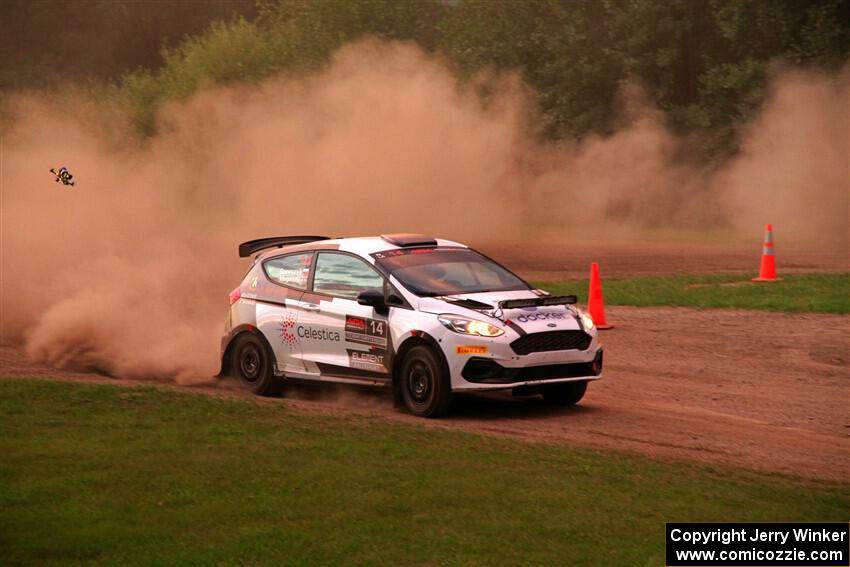 Georgie Megennis / Michael Szewczyk Ford Fiesta Rally3 on SS2, Soo Pass II.
