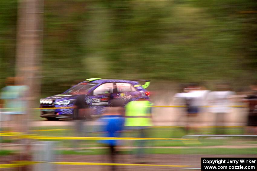 Patrick Gruszka / John Hall Hyundai i20 R5 on SS2, Soo Pass II.