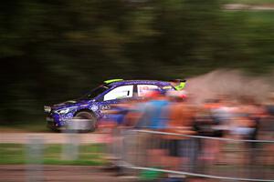 Patrick Gruszka / John Hall Hyundai i20 R5 on SS2, Soo Pass II.