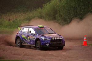 Patrick Gruszka / John Hall Hyundai i20 R5 on SS2, Soo Pass II.