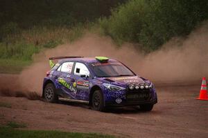 Patrick Gruszka / John Hall Hyundai i20 R5 on SS2, Soo Pass II.