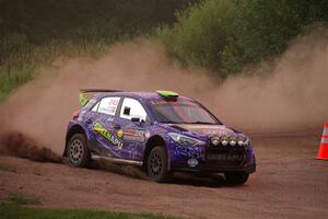 Patrick Gruszka / John Hall Hyundai i20 R5 on SS2, Soo Pass II.
