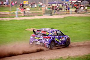 Patrick Gruszka / John Hall Hyundai i20 R5 on SS2, Soo Pass II.