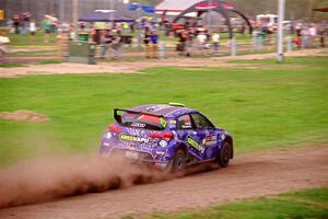 Patrick Gruszka / John Hall Hyundai i20 R5 on SS2, Soo Pass II.