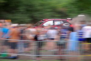 Conner Martell / Alex Gelsomino Skoda Fabia RS Rally2 on SS2, Soo Pass II.