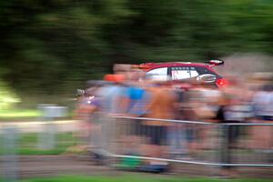 Conner Martell / Alex Gelsomino Skoda Fabia RS Rally2 on SS2, Soo Pass II.