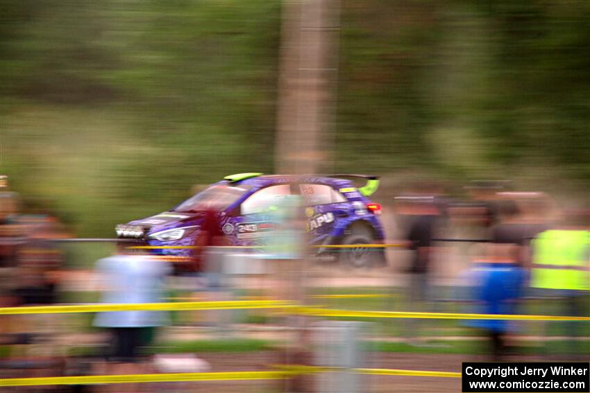 Patrick Gruszka / John Hall Hyundai i20 R5 on SS2, Soo Pass II.