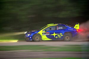 Brandon Semenuk / Keaton Williams Subaru WRX ARA25 on SS2, Soo Pass II.