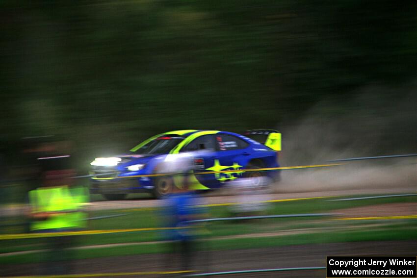Brandon Semenuk / Keaton Williams Subaru WRX ARA25 on SS2, Soo Pass II.