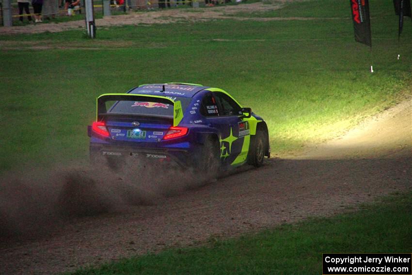 Brandon Semenuk / Keaton Williams Subaru WRX ARA25 on SS2, Soo Pass II.