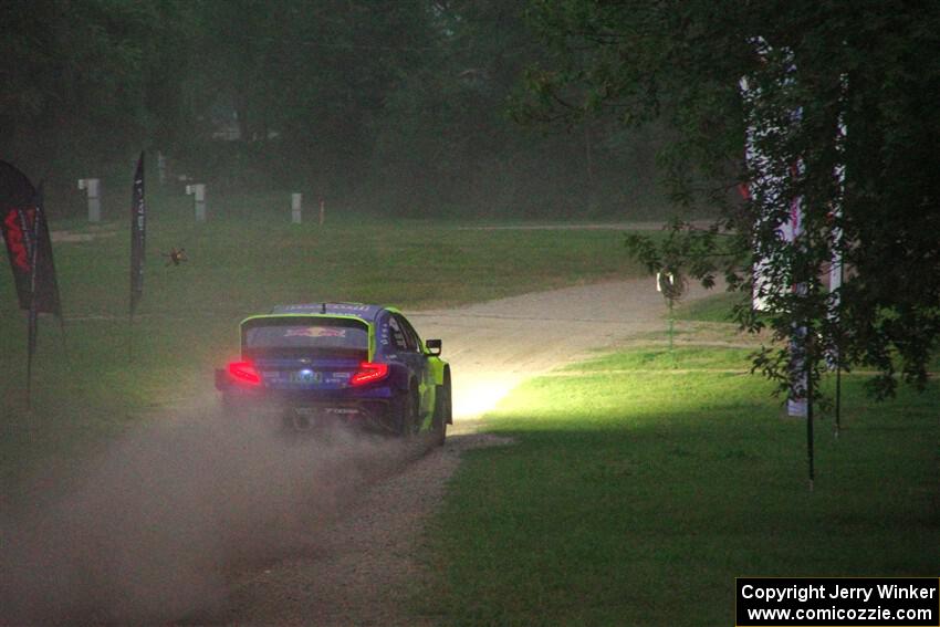 Brandon Semenuk / Keaton Williams Subaru WRX ARA25 on SS2, Soo Pass II.