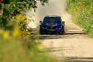 Brandon Semenuk / Keaton Williams Subaru WRX ARA25 on SS3, Refuge I.