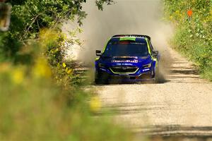 Brandon Semenuk / Keaton Williams Subaru WRX ARA25 on SS3, Refuge I.