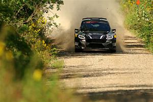 Javier Olivares / K.J. Miller Ford Fiesta Rally2 on SS3, Refuge I.